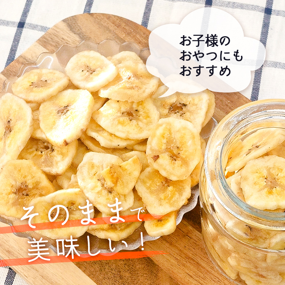 バナナチップス 500g ココナッツオイル使用 フィリピン産地直輸入 食塩