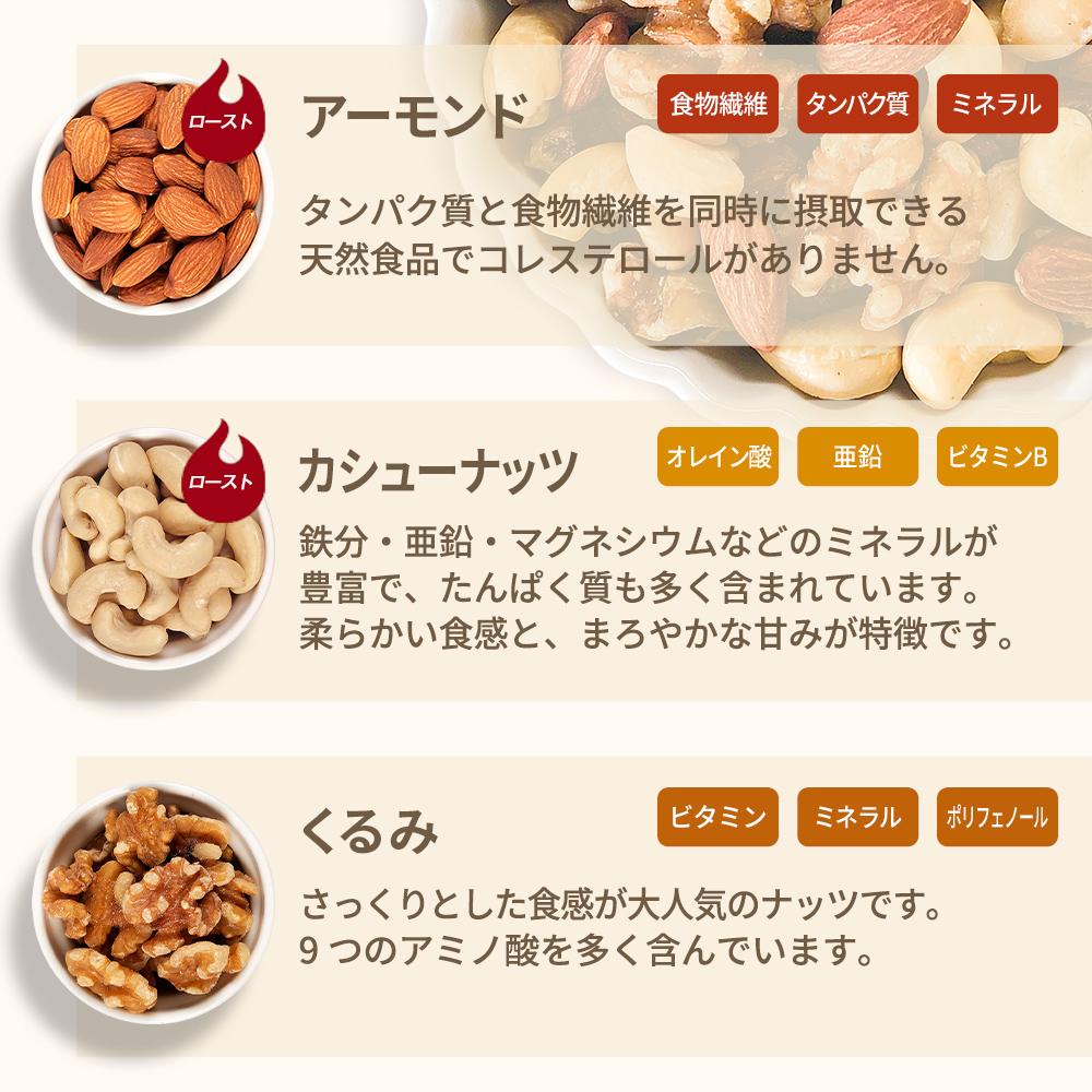 4種ミックスナッツ