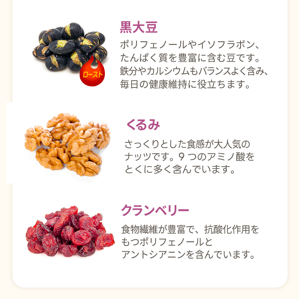 セレクトミックスプラス小分けミックスナッツ